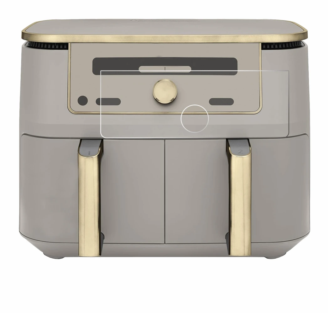Image de l'appareil Ninja Max 6-in-1 AirFryer DZ400EU avec une grande variété de protections d'écran.