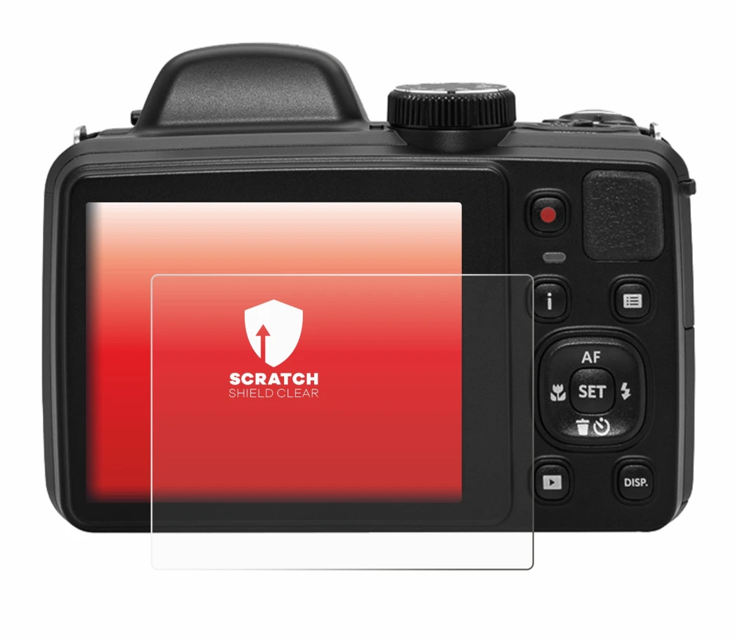 Image de l'appareil Kodak Pixpro AZ425 avec une grande variété de protections d'écran.