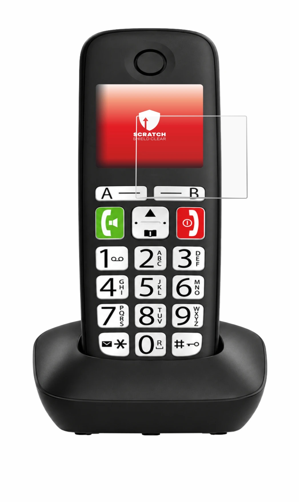 Image de l'appareil Gigaset DL780 Plus avec une grande variété de protections d'écran.