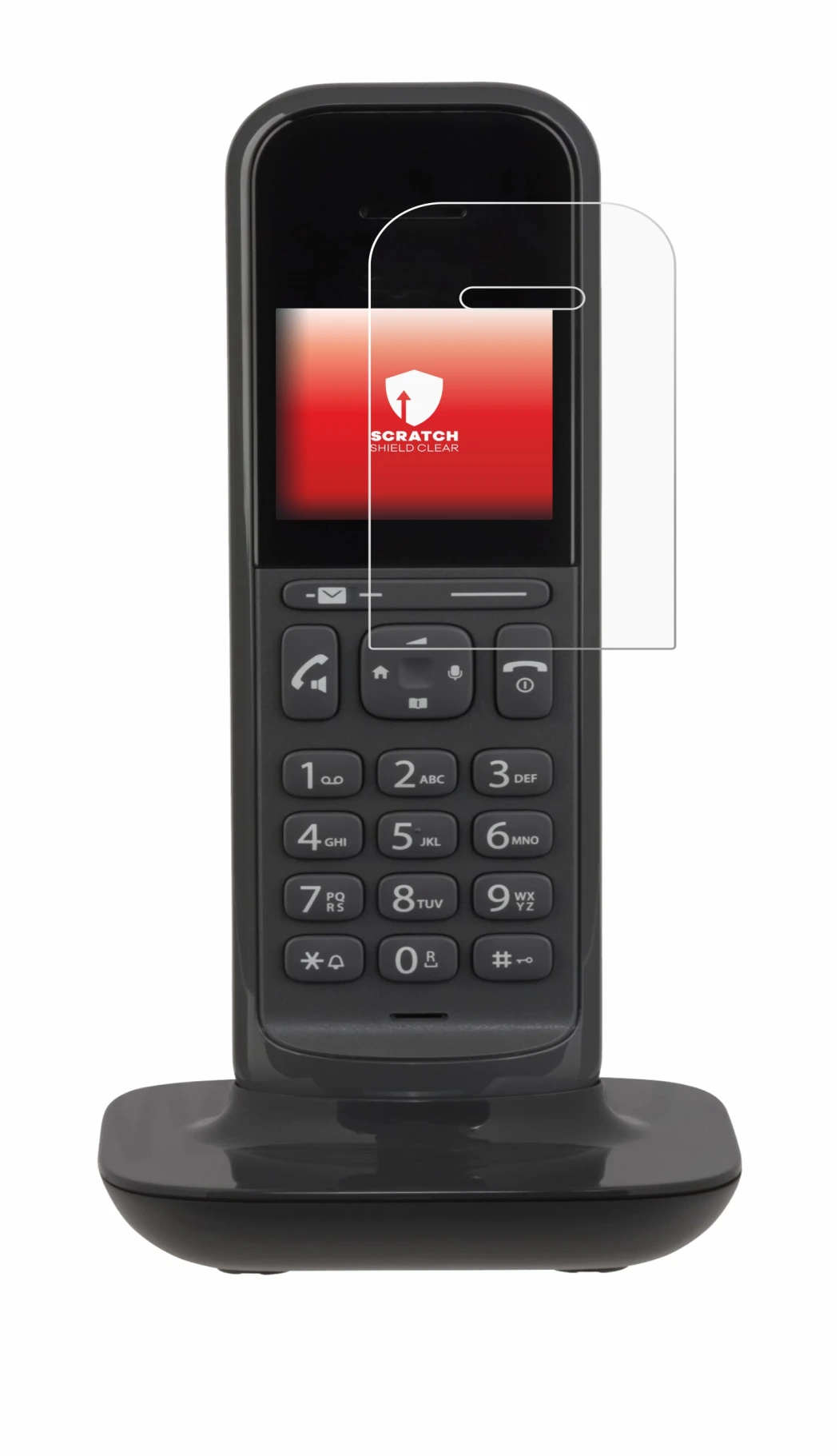 Image de l'appareil Gigaset CL390 avec une grande variété de protections d'écran.