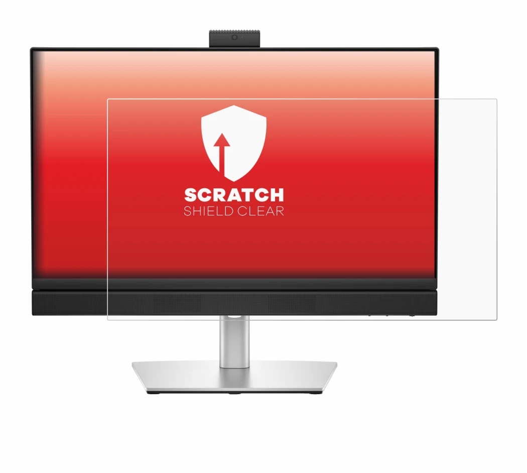 Image de l'appareil Dell Pro 24-All-in-One Plus QB24250 avec une grande variété de protections d'écran.