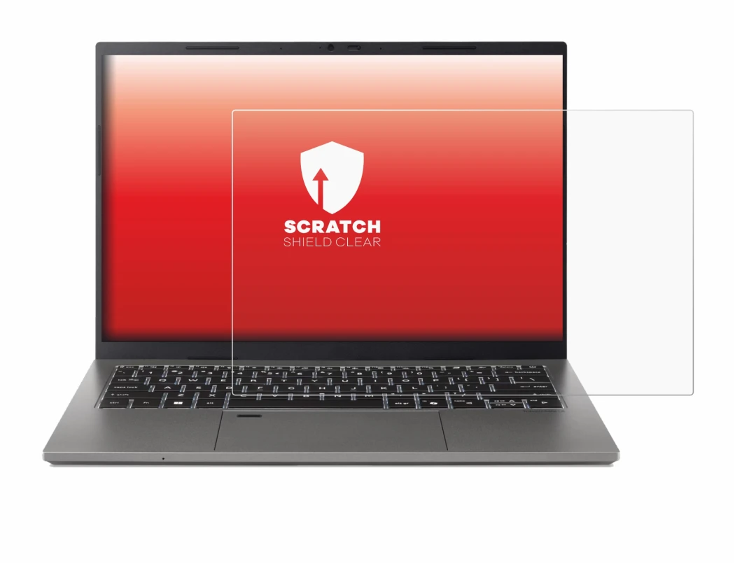 Image de l'appareil Acer TravelMate X2 14 avec une grande variété de protections d'écran.