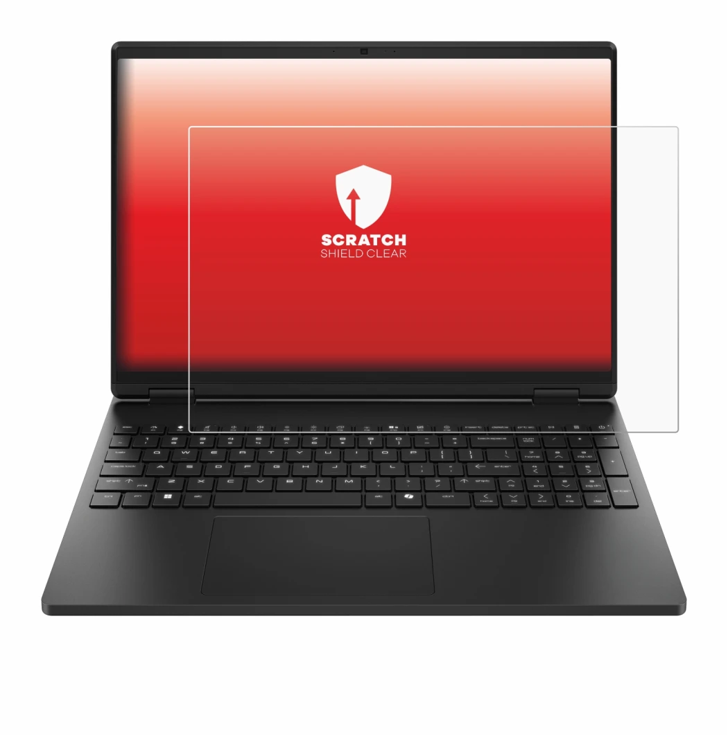 Image de l'appareil HP HyperX OMEN 15 avec une grande variété de protections d'écran.