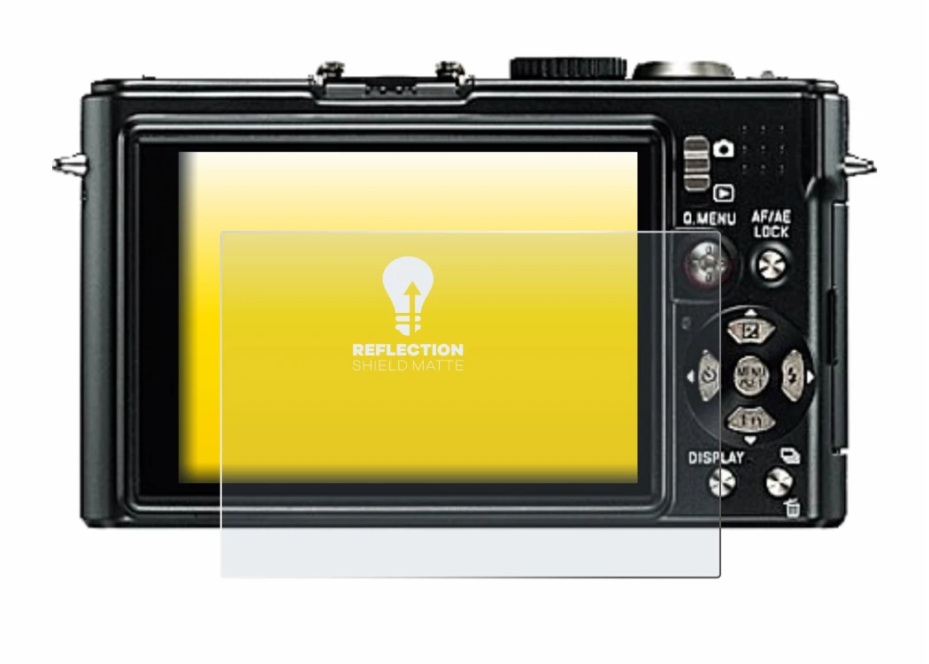 Image de l'appareil Leica D-Lux 4 avec une grande variété de protections d'écran.