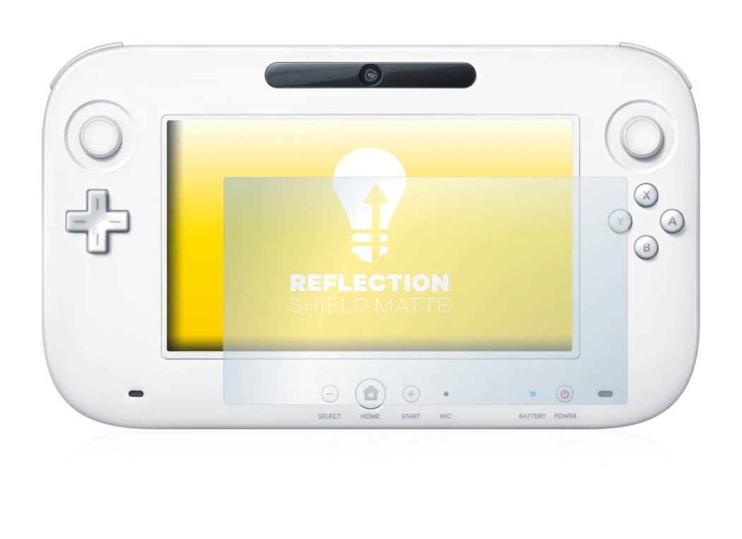 Image de l'appareil Nintendo Wii U GamePad (Controller) avec une grande variété de protections d'écran.