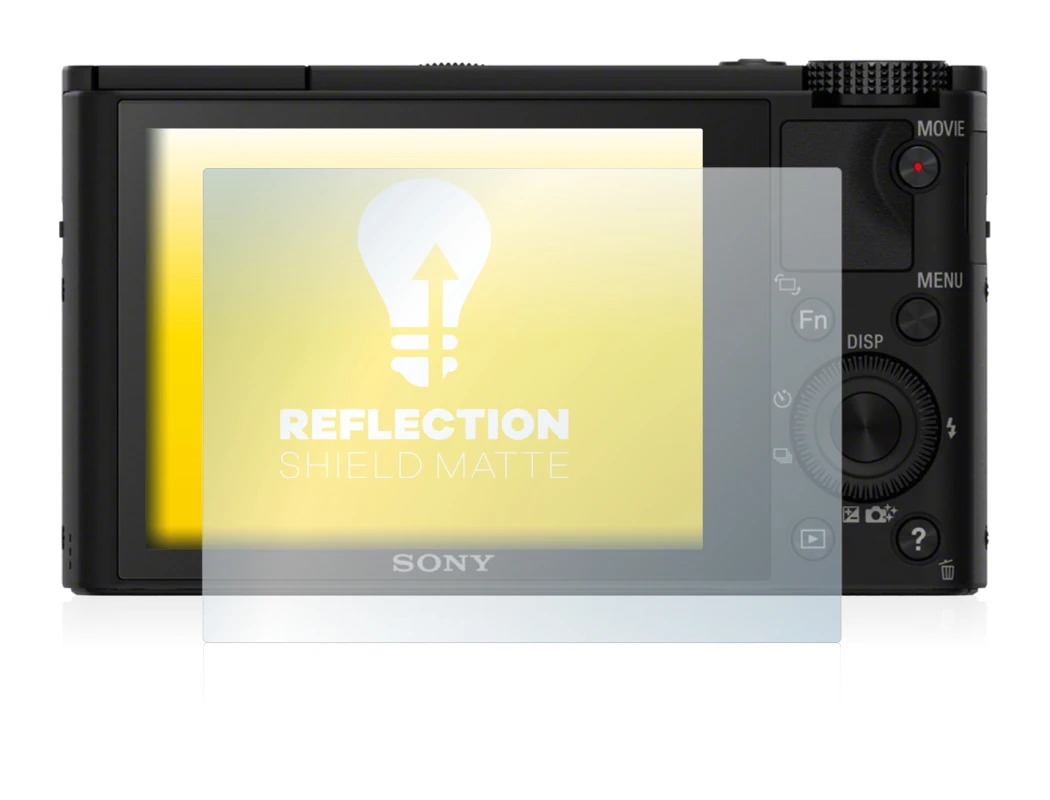 Image de l'appareil Sony Cyber-Shot DSC-RX100 avec une grande variété de protections d'écran.