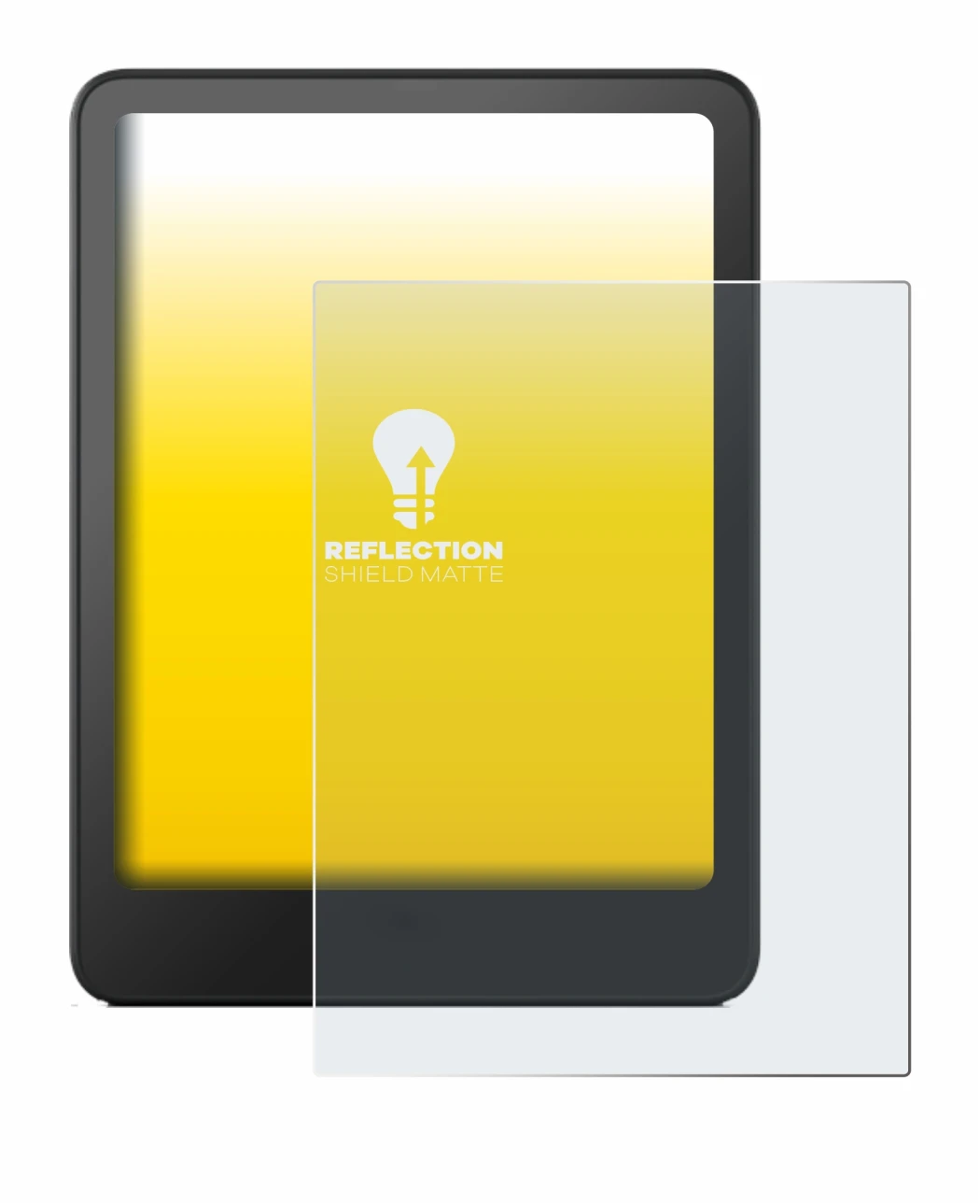 Image de l'appareil Amazon Kindle Paperwhite 2012 avec une grande variété de protections d'écran.