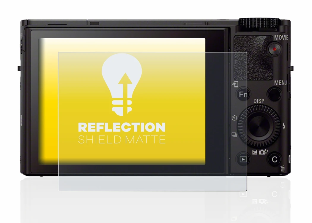 Image de l'appareil Sony Cyber-Shot DSC-RX100 III avec une grande variété de protections d'écran.