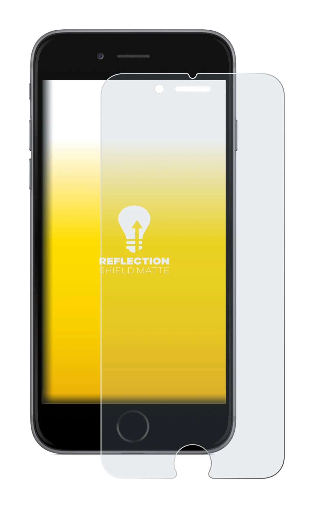 Image de l'appareil Apple iPhone 6 avec une grande variété de protections d'écran.