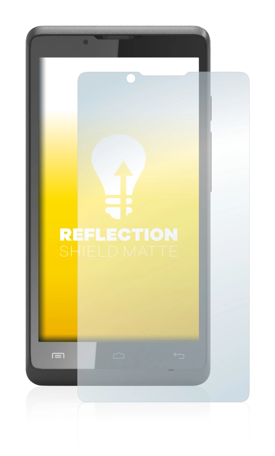 Image de l'appareil Archos 40c Titanium avec une grande variété de protections d'écran.