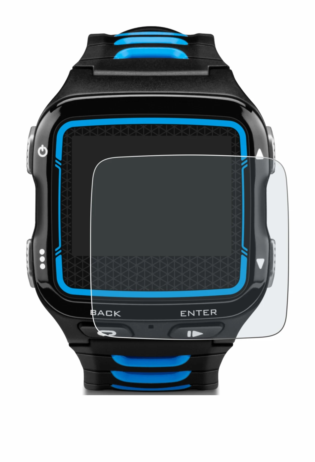 Image de l'appareil Garmin Forerunner 920XT avec une grande variété de protections d'écran.