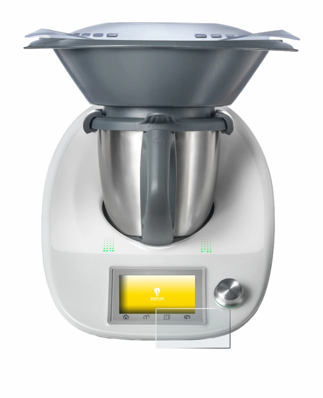 Image de l'appareil Vorwerk Thermomix TM5 avec une grande variété de protections d'écran.