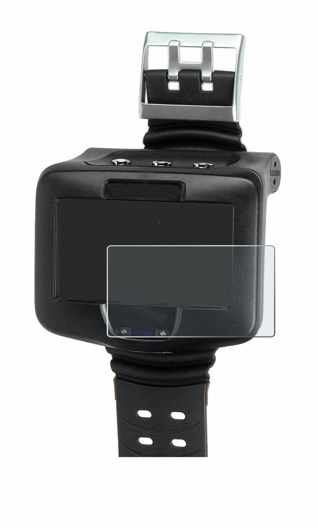 Image de l'appareil Uwatec Galileo Luna avec une grande variété de protections d'écran.