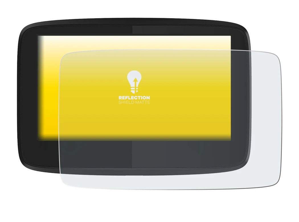 Image de l'appareil TomTom GO 620 avec une grande variété de protections d'écran.