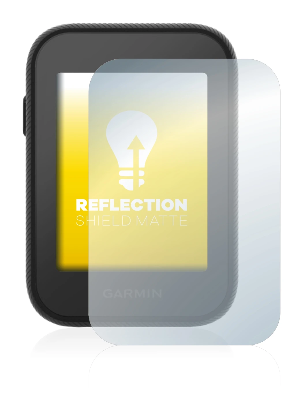 Image de l'appareil Garmin Approach G30 avec une grande variété de protections d'écran.