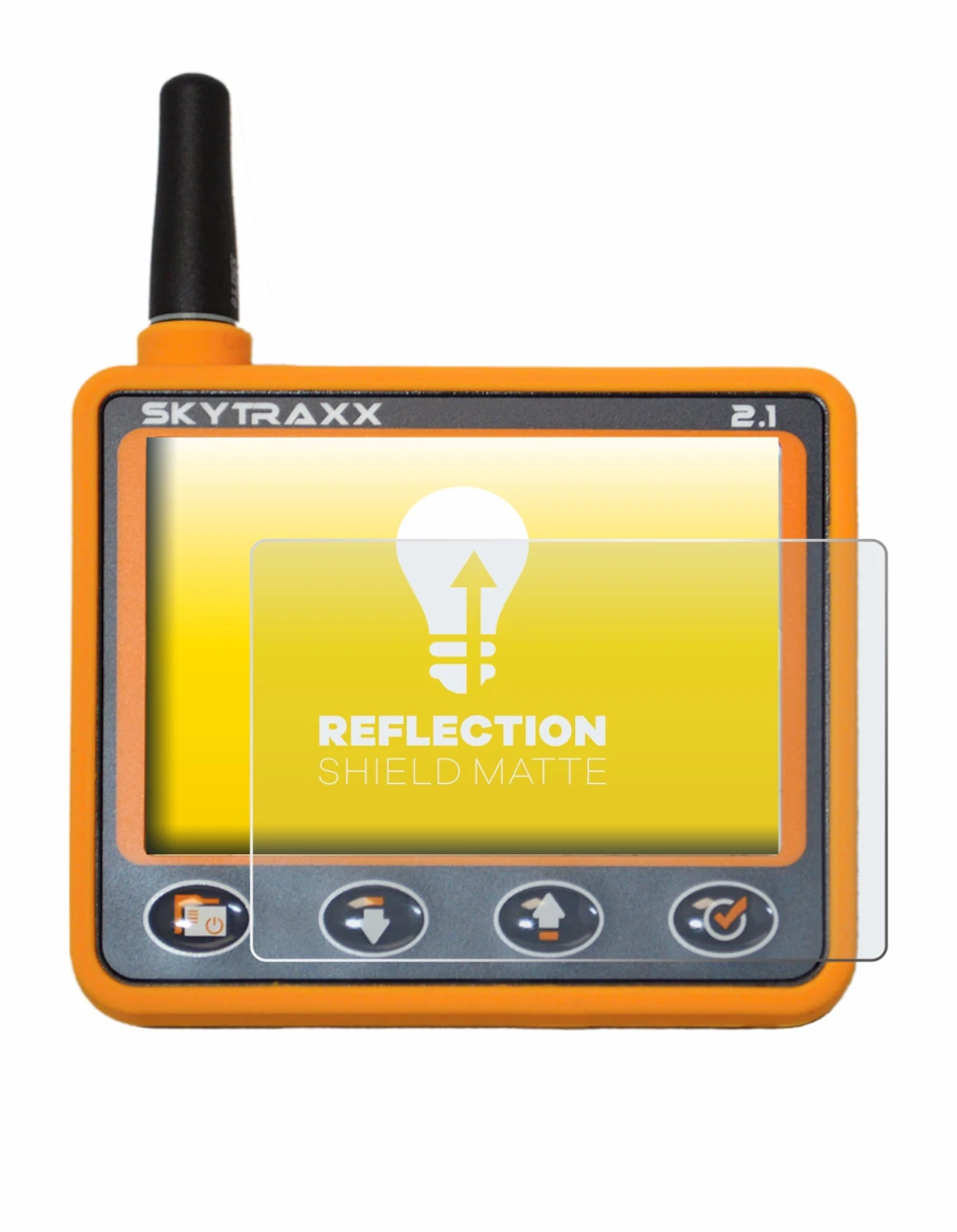 Image de l'appareil Skytraxx 2.1 Vario avec une grande variété de protections d'écran.
