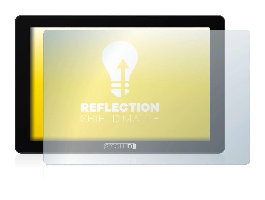 Image de l'appareil SmallHD 702 Touch avec une grande variété de protections d'écran.