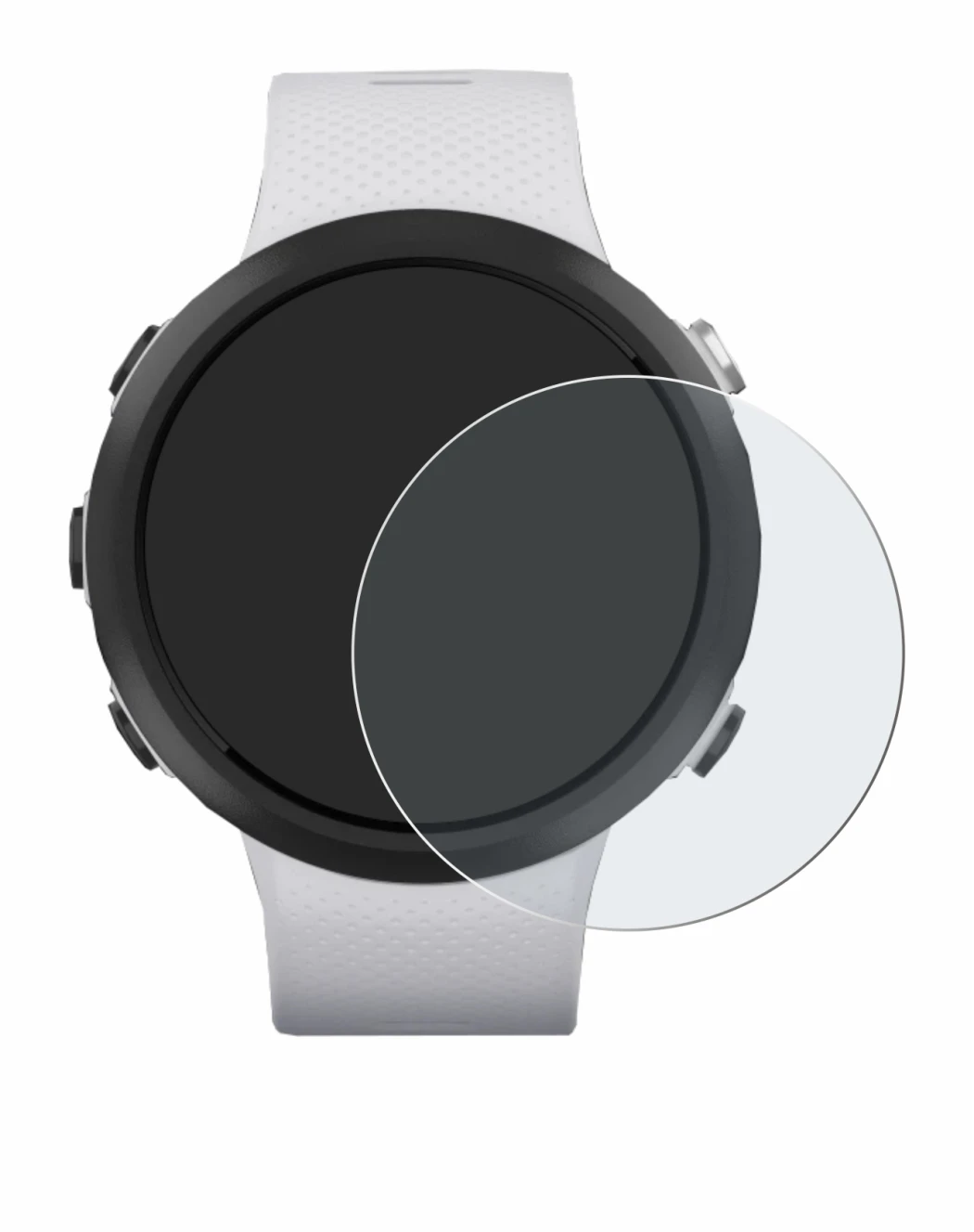 Image de l'appareil Garmin Swim 2 avec une grande variété de protections d'écran.
