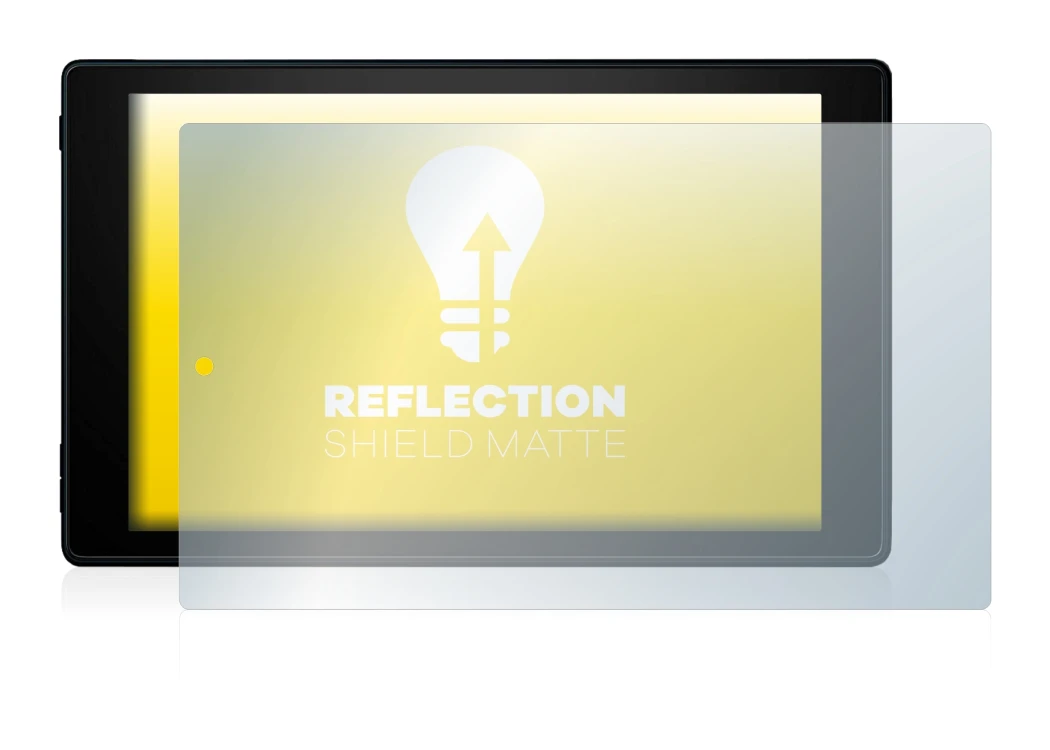 Image de l'appareil Amazon Fire HD 10 2019 (9ème Gen.) avec une grande variété de protections d'écran.