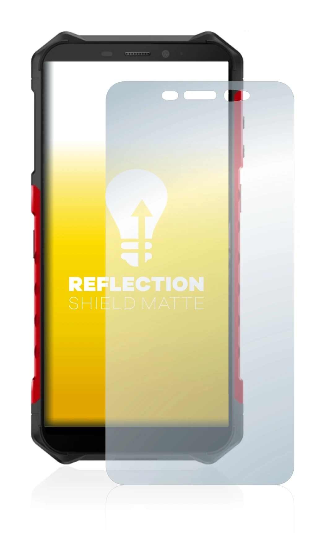 Image de l'appareil Ulefone Armor X5 avec une grande variété de protections d'écran.