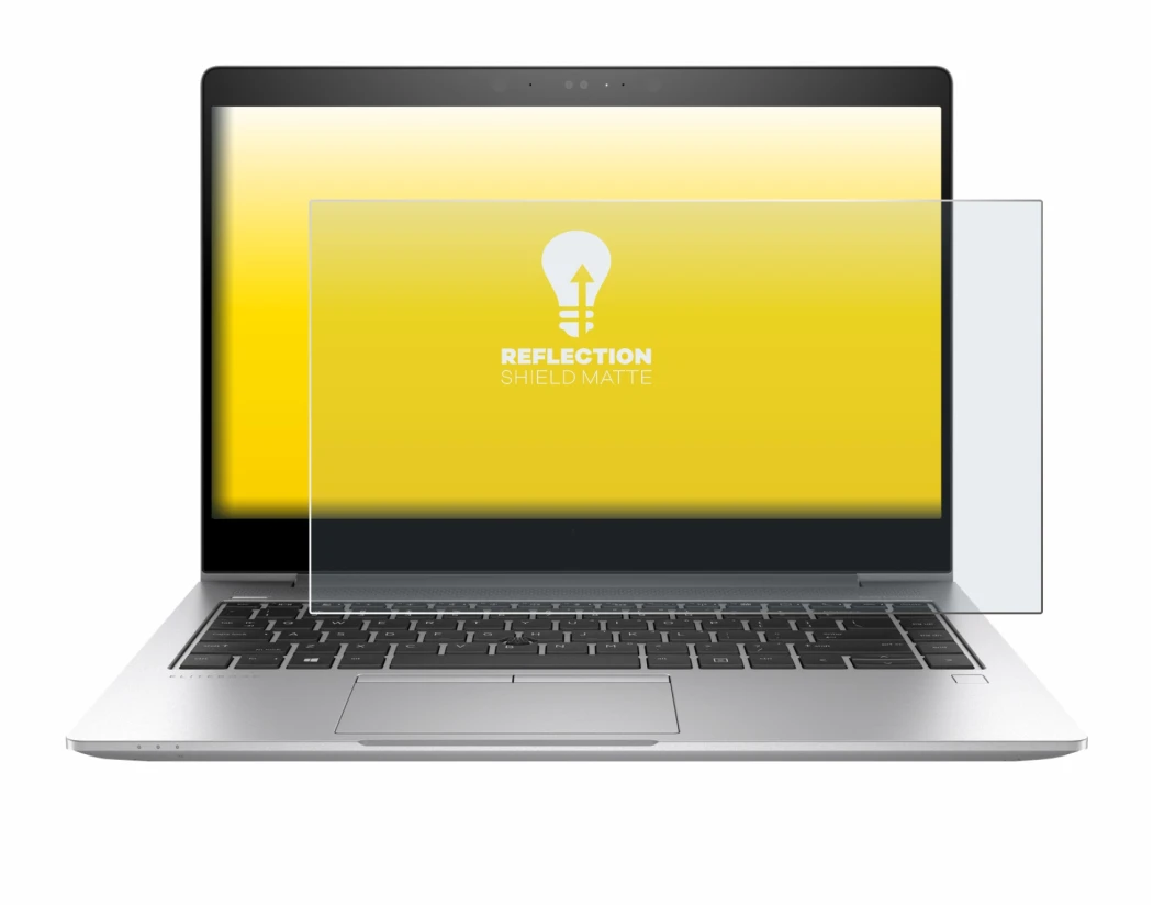 Image de l'appareil HP EliteBook 840 G6 avec une grande variété de protections d'écran.