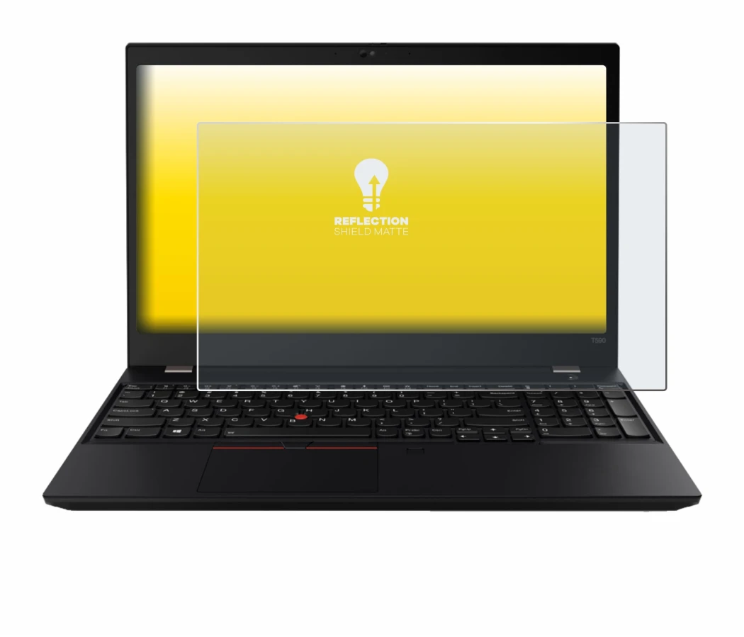 Image de l'appareil Lenovo ThinkPad T590 Non-Touch avec une grande variété de protections d'écran.