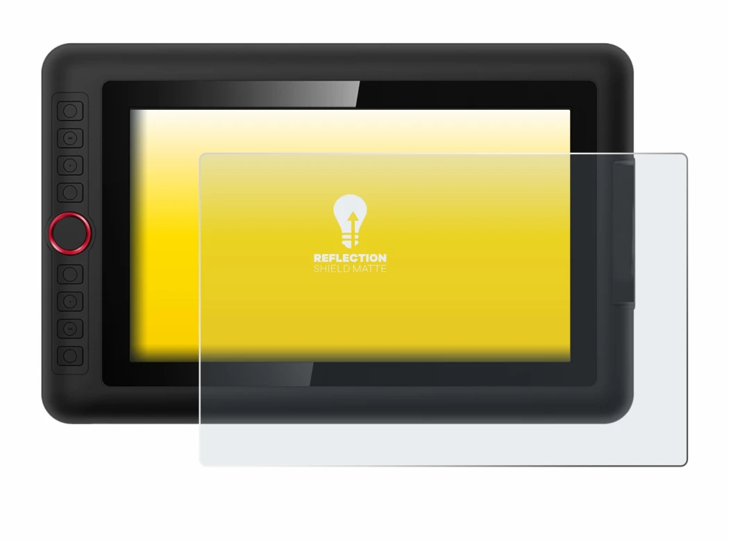 Image de l'appareil XP-Pen Artist 12 Pro avec une grande variété de protections d'écran.