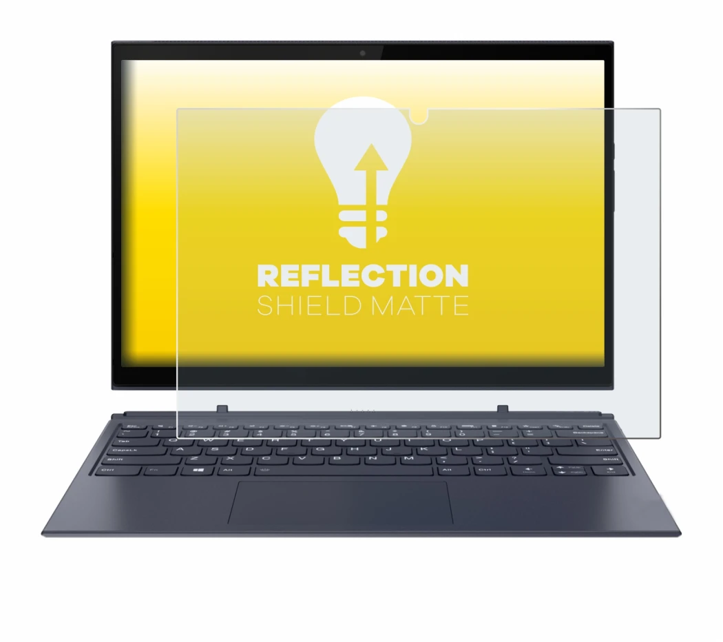 Image de l'appareil Lenovo Yoga Duet 7 avec une grande variété de protections d'écran.