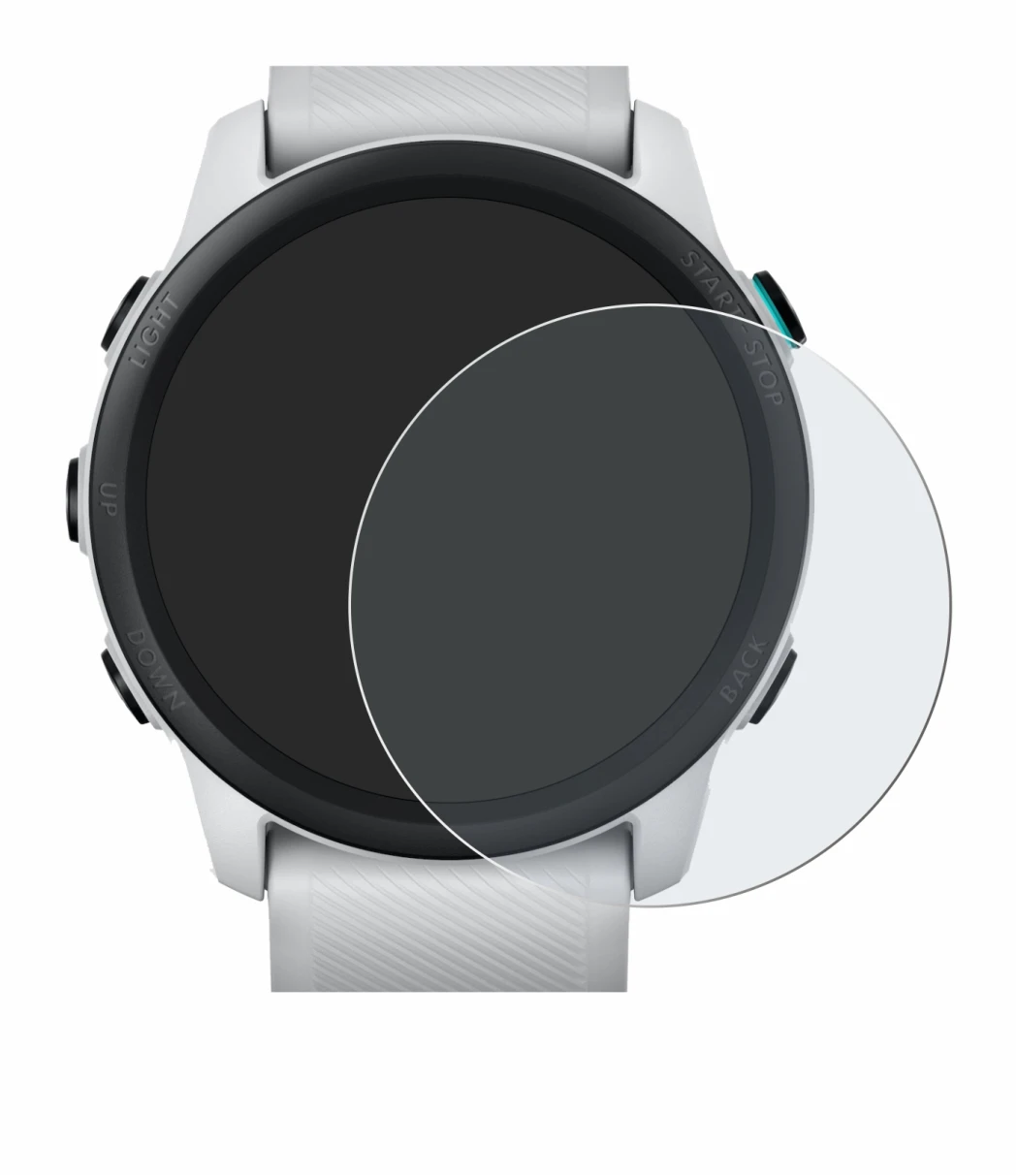 Image de l'appareil Garmin Forerunner 745 avec une grande variété de protections d'écran.