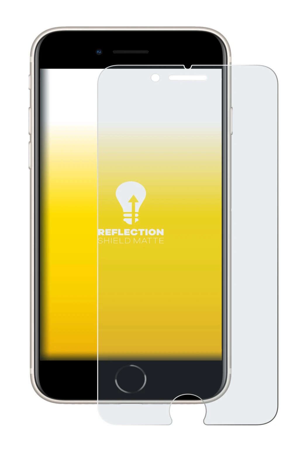 Image de l'appareil Apple iPhone SE 3 2022 avec une grande variété de protections d'écran.