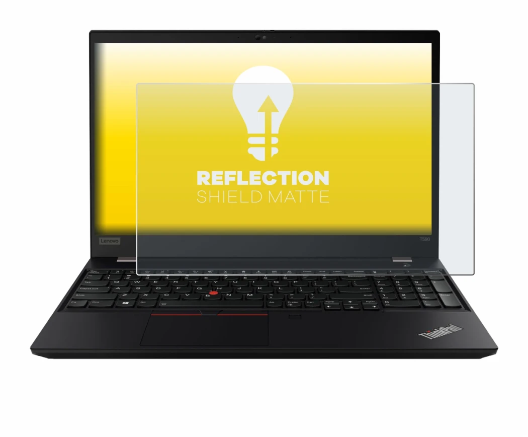 Image de l'appareil Lenovo ThinkPad P14s avec une grande variété de protections d'écran.