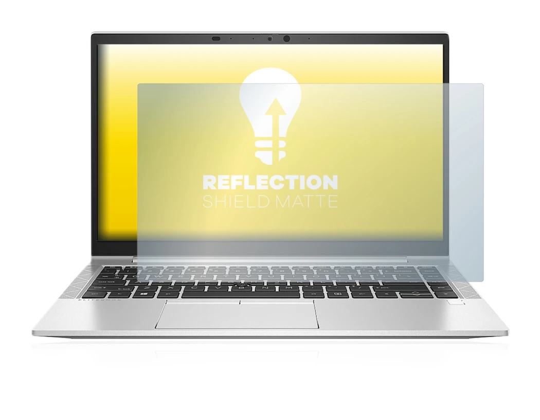 Image de l'appareil HP EliteBook 840 G7 avec une grande variété de protections d'écran.