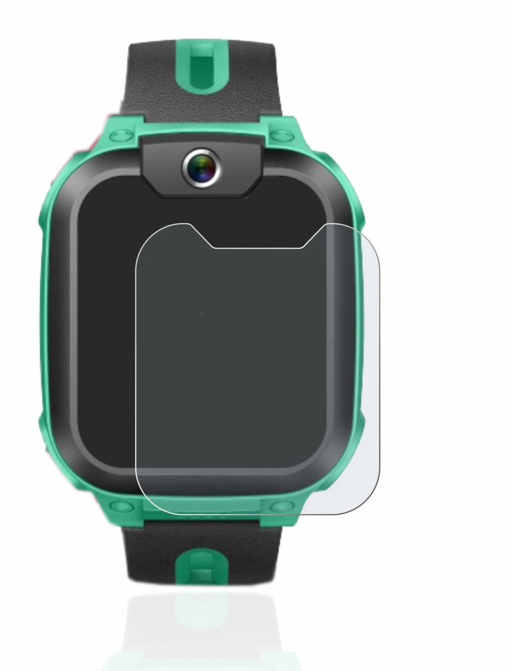 Image de l'appareil Imoo Watch Phone Z1 avec une grande variété de protections d'écran.