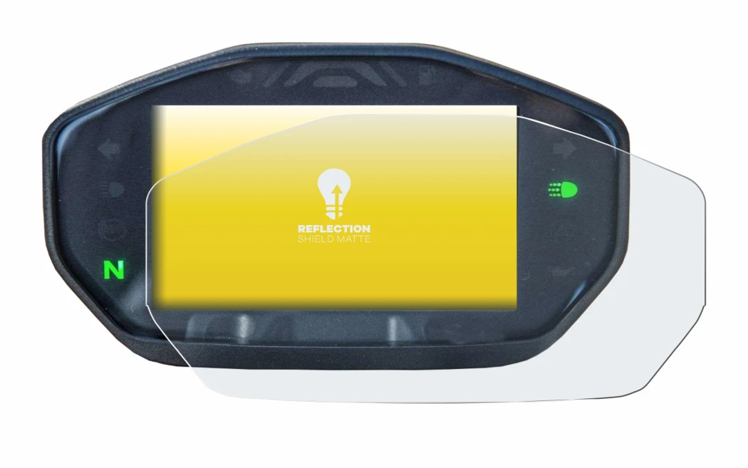 Image de l'appareil Ducati Monster / Monster + 2021 avec une grande variété de protections d'écran.