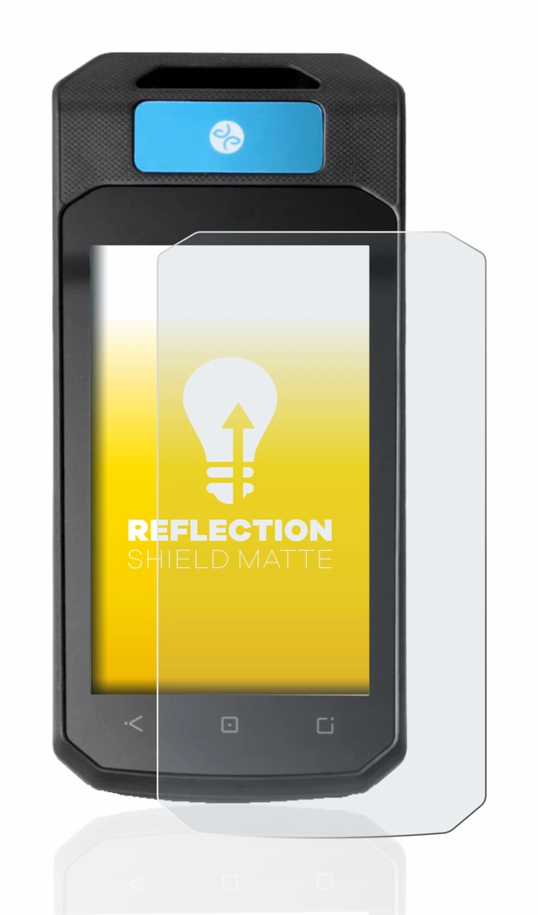 Image de l'appareil Accu-Chek Insight mit DBLG1 avec une grande variété de protections d'écran.