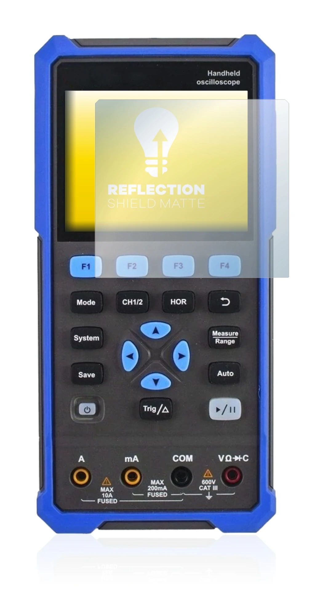 Image de l'appareil Owon HDS 200 Series avec une grande variété de protections d'écran.