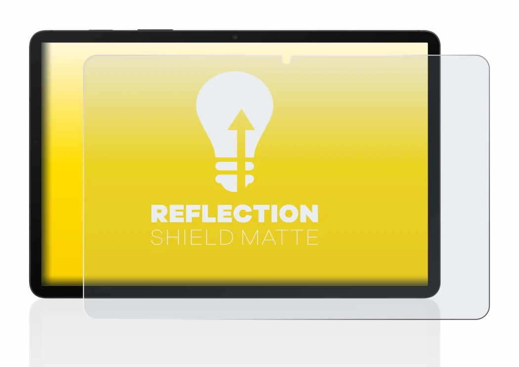 Image de l'appareil Samsung Galaxy Tab S8 WiFi avec une grande variété de protections d'écran.