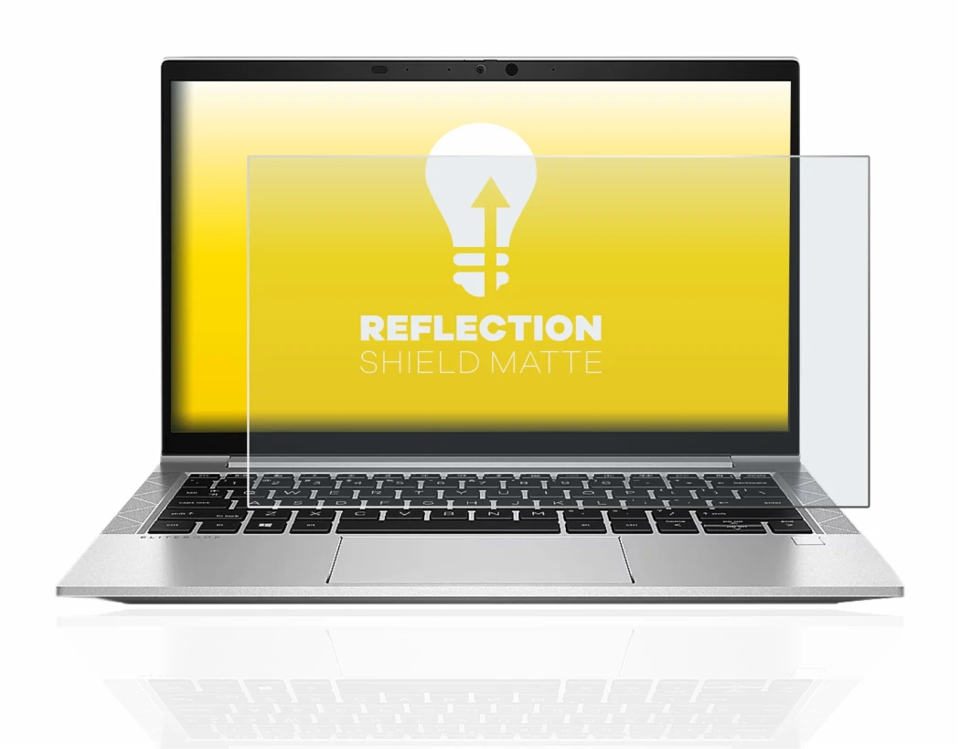 Image de l'appareil HP EliteBook 830 G8 avec une grande variété de protections d'écran.