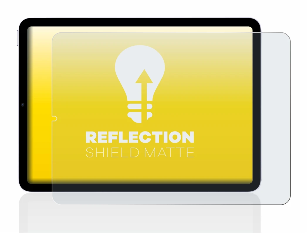 Image de l'appareil Apple iPad Air 5 2022 (5ème Gen.) avec une grande variété de protections d'écran.