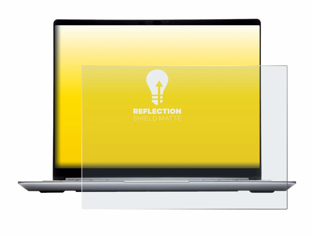 Image de l'appareil Framework Laptop 13 avec une grande variété de protections d'écran.