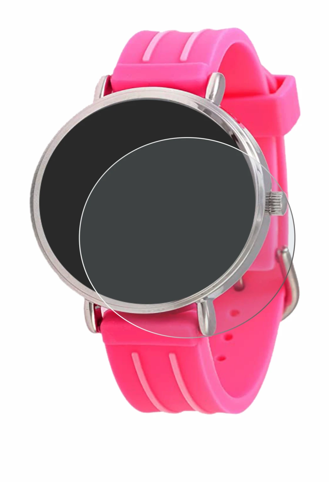 Image de l'appareil Kiddus Children's Learning Watch avec une grande variété de protections d'écran.