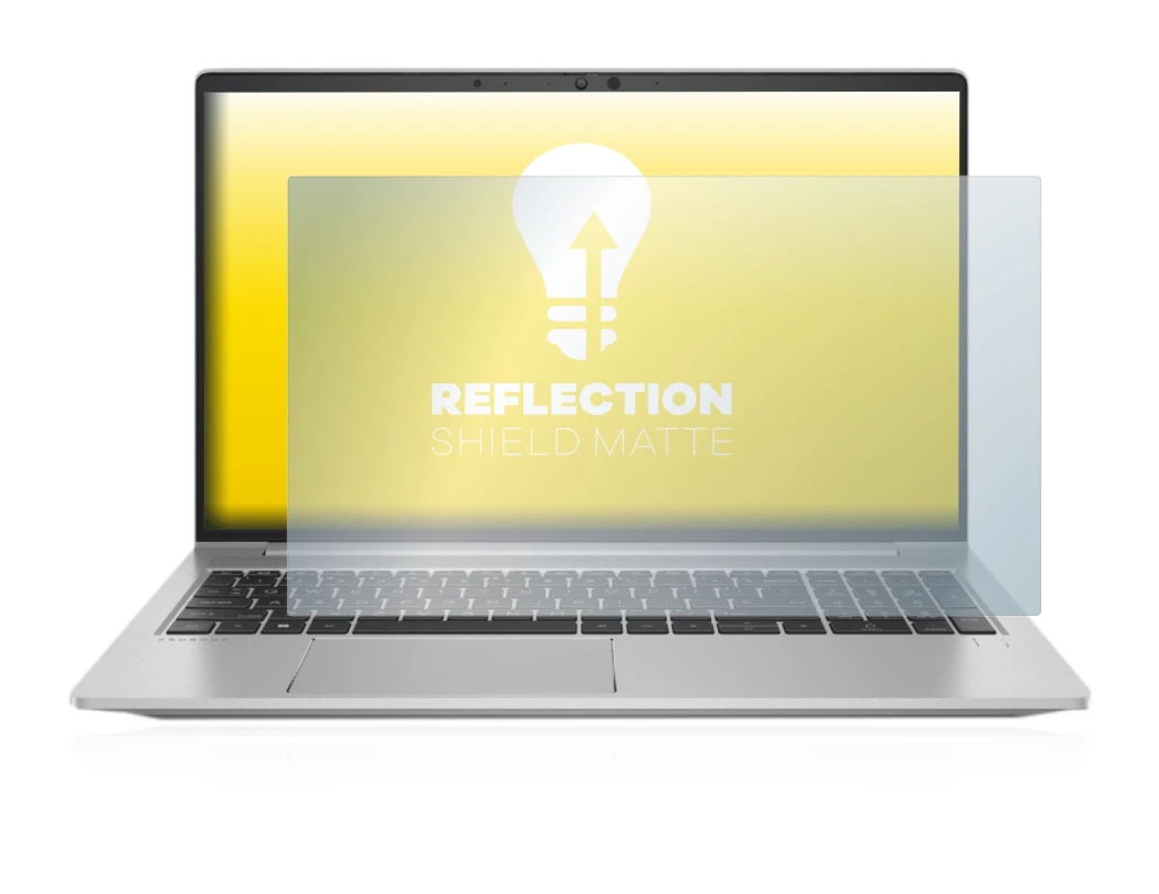 Image de l'appareil HP ProBook 650 G8 avec une grande variété de protections d'écran.