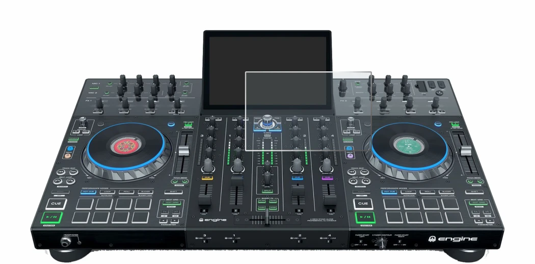 Image de l'appareil Denon DJ Prime 4 avec une grande variété de protections d'écran.