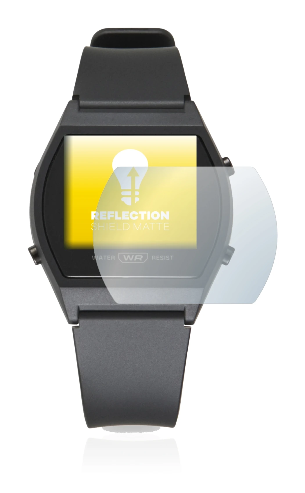 Image de l'appareil Casio LW-204-1BEF avec une grande variété de protections d'écran.