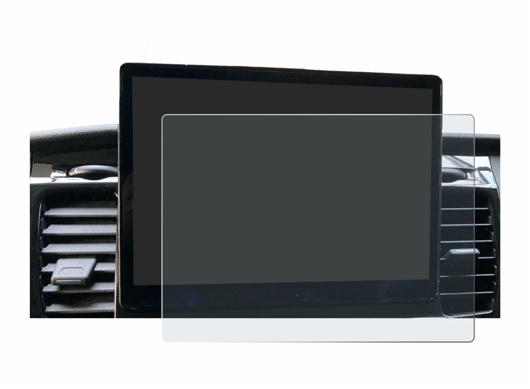 Image de l'appareil Ford Transit SYNC 4 avec une grande variété de protections d'écran.