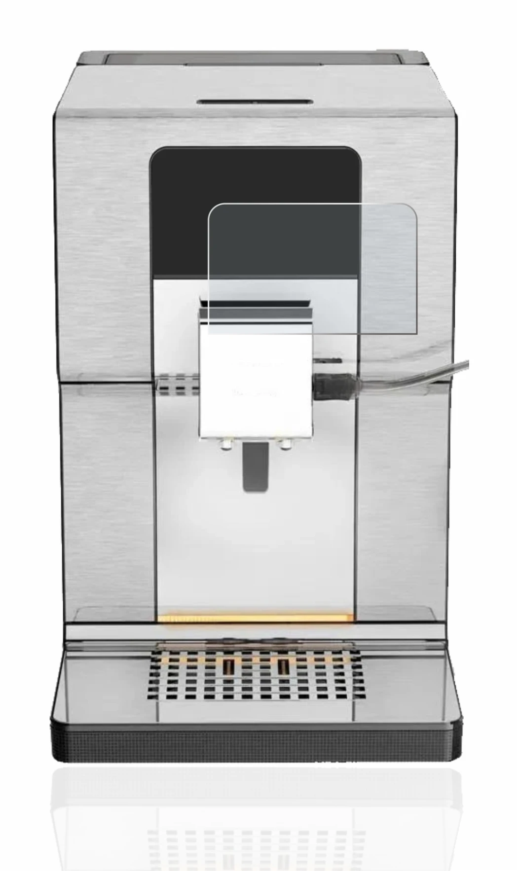 Image de l'appareil Krups Intuition Experience+ EA877D10 avec une grande variété de protections d'écran.