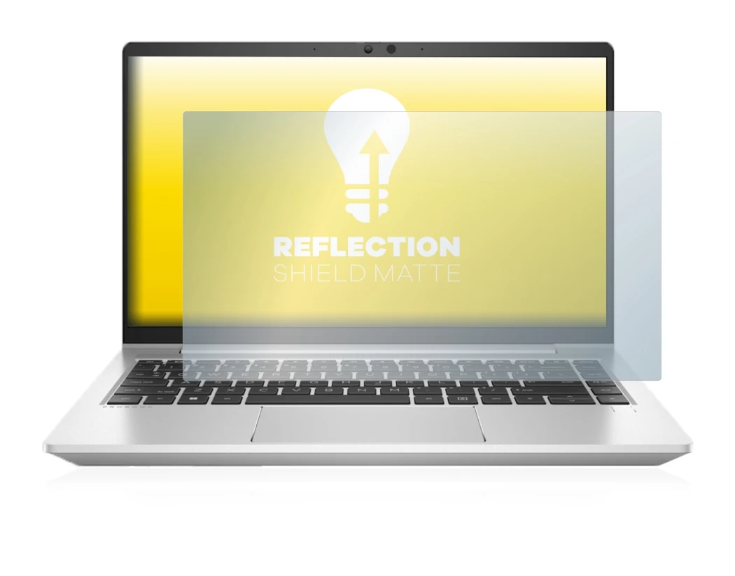 Image de l'appareil HP ProBook 445 G8 avec une grande variété de protections d'écran.