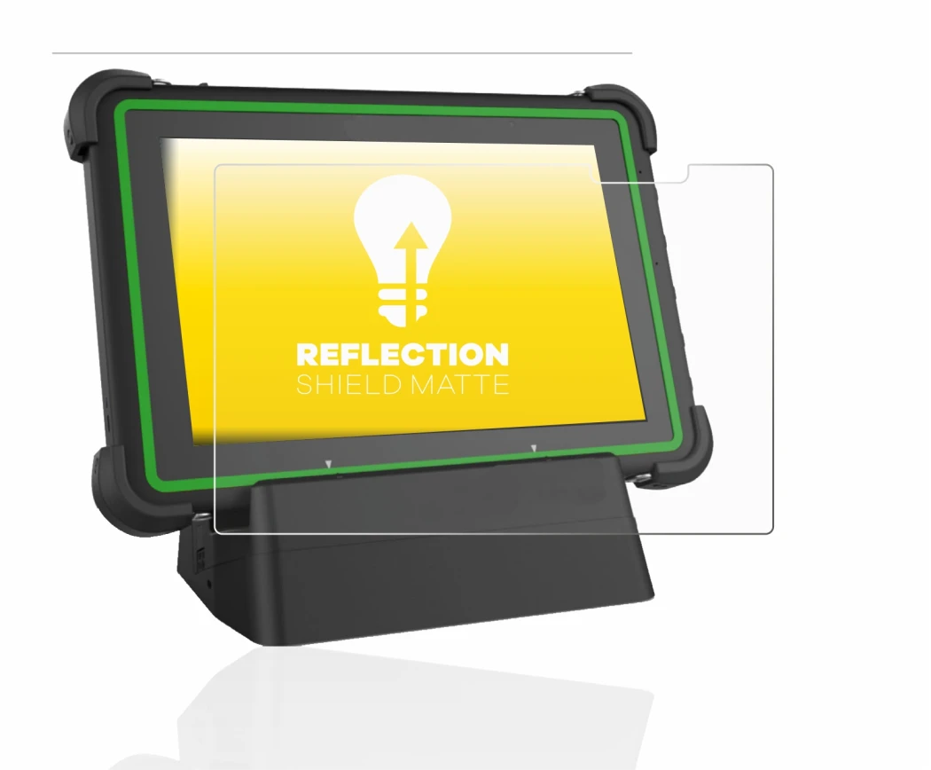 Image de l'appareil Hella Gutmann Mega Macs X (tablet) avec une grande variété de protections d'écran.
