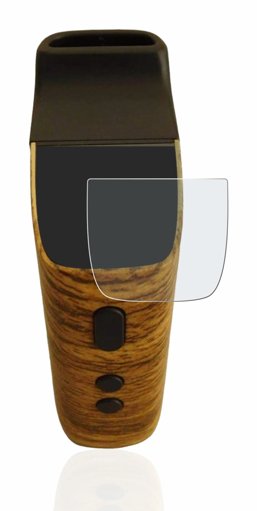Image de l'appareil Wolkenkraft FENiX Mini Vaporizer avec une grande variété de protections d'écran.