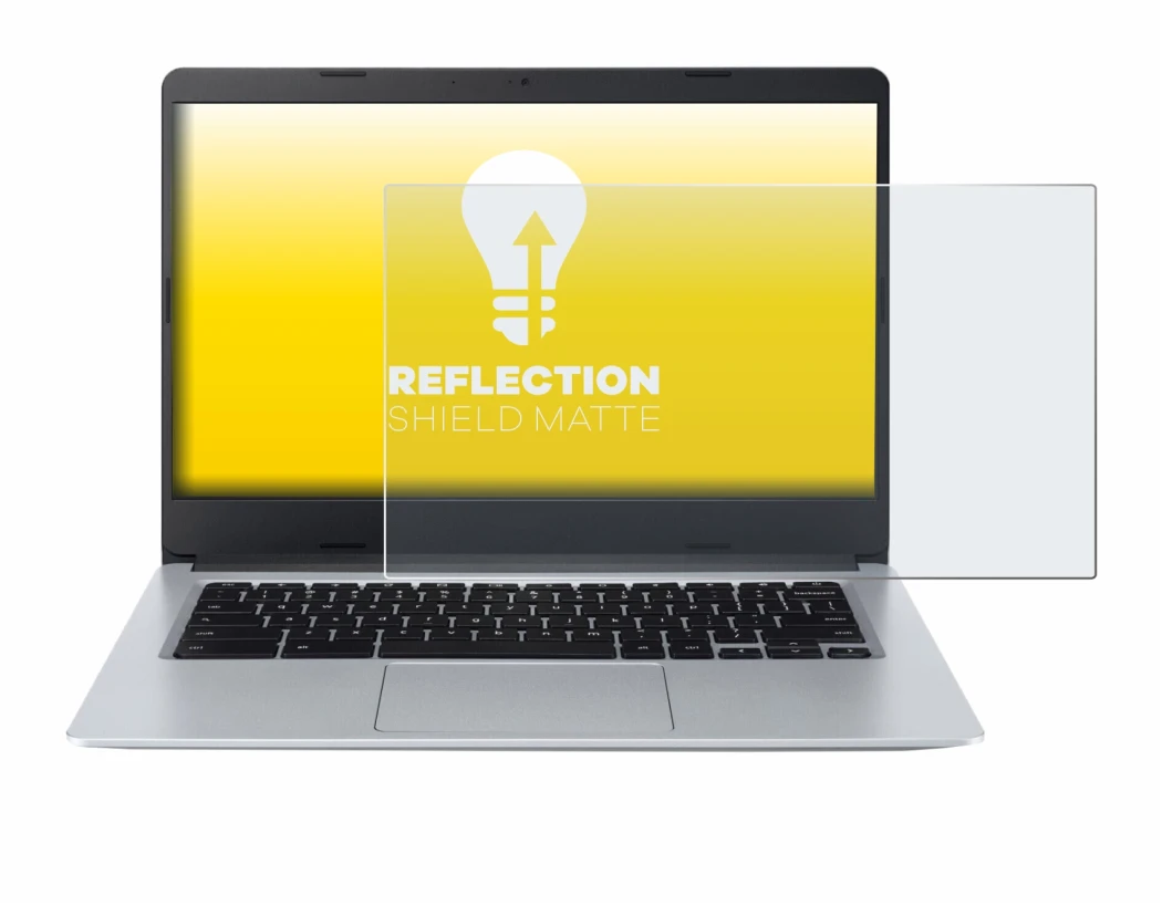 Image de l'appareil Acer Chromebook Spin 314 CB314-2HT avec une grande variété de protections d'écran.